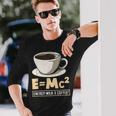 コーヒーラバーエナジーミルクコーヒー EMc² 長袖Tシャツ 彼への贈り物