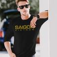 サイゴン デザイナー モダン ベトナム ホーチミン市 サイゴン 長袖Tシャツ 彼への贈り物
