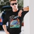サカバンバスピス フィッシュミーム 怪獣 長袖Tシャツ 彼への贈り物