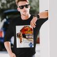 サンタフェ鉄道 ネイティブアメリカン 列車レール 旅行 長袖Tシャツ 彼への贈り物