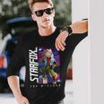 ザ・スーパーマリオギャラクシー・ムービー Fox Mccloud Hero Pose 長袖tシャツ 長袖Tシャツ 彼への贈り物