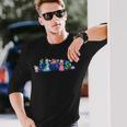 ザ・スーパーマリオギャラクシー・ムービー Heroes In Action 長袖Tシャツ 彼への贈り物