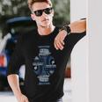 メンズ シンセサイザー ミュージシャン 長袖Tシャツ 彼への贈り物
