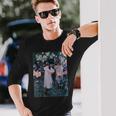 ジョン・シンガー・サージェント カーネーション リリー・リリー・ローズ 長袖Tシャツ 彼への贈り物