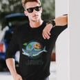 ジョーズ Amity Islandurfcene 長袖Tシャツ 彼への贈り物