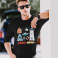 ジョーズシャークライトハウスオルカボートポリス 長袖Tシャツ 彼への贈り物