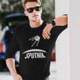 スプートニク 世界史 ソビエト連邦共産主義スプートニク 長袖Tシャツ 彼への贈り物
