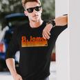 セントジェームス、ニューヨークレトロ80年代スタイル 長袖Tシャツ 彼への贈り物