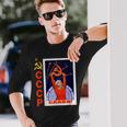 ソビエト宇宙宣伝ポスター Cccp ソビエト連邦 長袖Tシャツ 彼への贈り物