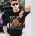 ソーラーサイケ 長袖Tシャツ 彼への贈り物