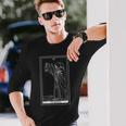 タロットカード隠者占い師オカルト魔女ウィッカン 長袖Tシャツ 彼への贈り物