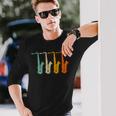 テナーサックス奏者のための面白いテナーサックスシャツ。 長袖Tシャツ 彼への贈り物