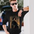 ディエゴ・ベラスケス 自画像 長袖Tシャツ 彼への贈り物
