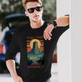 デビルズ タワー モニュメント ワイオミング 長袖Tシャツ 彼への贈り物
