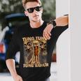 トゥン・トゥン・サフールは面白いイタリアの頭脳を呼んでいます 長袖Tシャツ 彼への贈り物