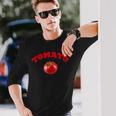 トマトティーVegetable 長袖Tシャツ 彼への贈り物