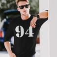 ナインティフォー 数字 94 ナンバー 長袖Tシャツ 彼への贈り物