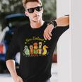 ニュージーランドの鳥 キウイ マオリ アオテアロア タカヘ カカポ ウェカ 長袖Tシャツ 彼への贈り物