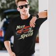 ニード・フォー・スピード ハイオクタンレース グラフィックデザイン 長袖Tシャツ 彼への贈り物