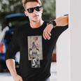 ノーマンロックウェル。 タトゥーアーティスト 長袖Tシャツ 彼への贈り物