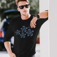 ハワイアン ウミガメ ホヌ オハナ 海洋動物 ハワイ ビンテージ 長袖Tシャツ 彼への贈り物