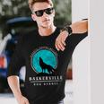 バスカヴィル犬小屋 巨大猟犬へようこそ シャーロック・ホームズ 長袖Tシャツ 彼への贈り物