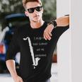 バスクラリネット 長袖tシャツ 長袖Tシャツ 彼への贈り物
