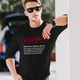 ビデオゲーマー おもしろ警告レイド&レベル ボスファイト オタクジョーク 長袖Tシャツ 彼への贈り物
