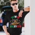 ビバメキシコ シンコデマヨ メキシカンプライド 長袖Tシャツ 彼への贈り物