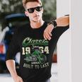 ビンテージ バイク バイカー バイクの誕生日 1964 年生まれ 長袖tシャツ 長袖Tシャツ 彼への贈り物