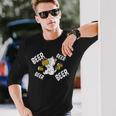 ビールウエスト・ハイランド・ホワイト・テリア・ウェスティ犬 長袖Tシャツ 彼への贈り物