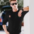 ピアスニップル ボディピアスファニー 長袖Tシャツ 彼への贈り物