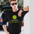 ピックルボール第一ルール 長袖Tシャツ 彼への贈り物