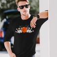 ピンボウリング I ボウラー I ボウリングチーム I ボウリング 長袖Tシャツ 彼への贈り物