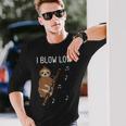 ファゴットのリードとファゴット奏者のためのファゴットの引用 長袖Tシャツ 彼への贈り物
