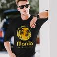 フィリピンのマニラ 長袖Tシャツ 彼への贈り物
