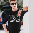 ブラジルのレーシングドライバー アイルトン・セナ 1985 長袖Tシャツ 彼への贈り物