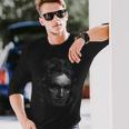 ベートーベンの肖像画、ドットワーク。クラッシック 長袖Tシャツ 彼への贈り物