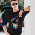 ペンギン皇帝ペンギン小人ペンギン愛かわいいペンギン 長袖Tシャツ 彼への贈り物