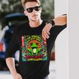 ホラーは決して終わらないけど、俺は愚かな日本のカエルのまま 長袖Tシャツ 彼への贈り物