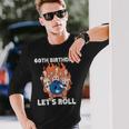 ボウリング 誕生日会 還暦祝い ボウラー お祝い 長袖Tシャツ 彼への贈り物