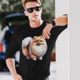 ポメラニアン犬 長袖tシャツ 長袖Tシャツ 彼への贈り物