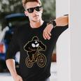 マウンテンバイク ゴリラ ダウンヒル ライダー Mtb 長袖Tシャツ 彼への贈り物
