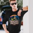 マチュピチュ ペルー土産 記念品 誇り高きペルー人 長袖Tシャツ 彼への贈り物