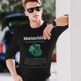 マラカイト宝石の意味 長袖Tシャツ 彼への贈り物