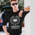 ミスカトニック大学クトゥルフ神話ネクロノミコン Call Of Cthulhu Miskatonic 大学 長袖Tシャツ 彼への贈り物