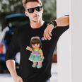 メルちゃんのおともだち りこちゃん Bigプリント 長袖Tシャツ 彼への贈り物