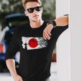 ユミ 弓矢 弓道 日本語アーチェリー 長袖Tシャツ 彼への贈り物