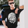 ユーリガガーリン Cccpデザイン 長袖Tシャツ 彼への贈り物