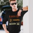 ライツ カメラ アクションシアター 映画制作カメラ 長袖Tシャツ 彼への贈り物